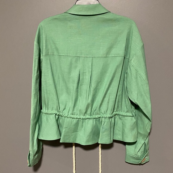 Veronica Beard Magni Drawstring Waist Jacket - Picture 4 of 9